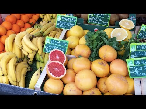 Explore local street markets in France